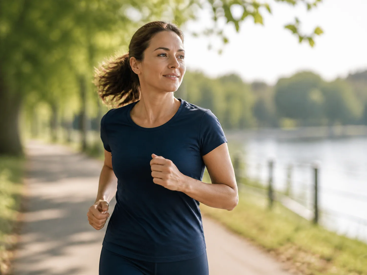 Femme active préparant ses priorités santé